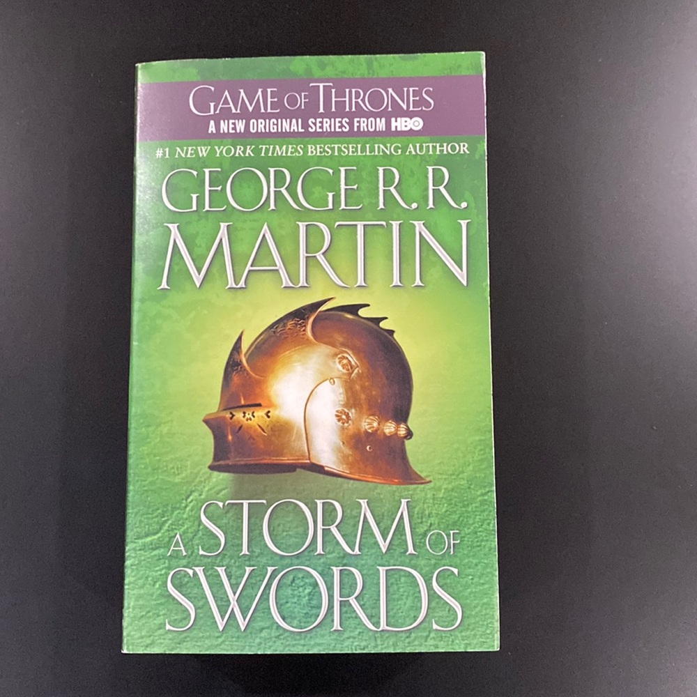 A Song of Ice and Fire #3: A Storm of Swords by George R. R. Martin - Novel